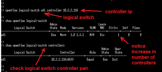 sdn OS6860 - controller creation